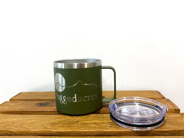 Coffee cup with handle